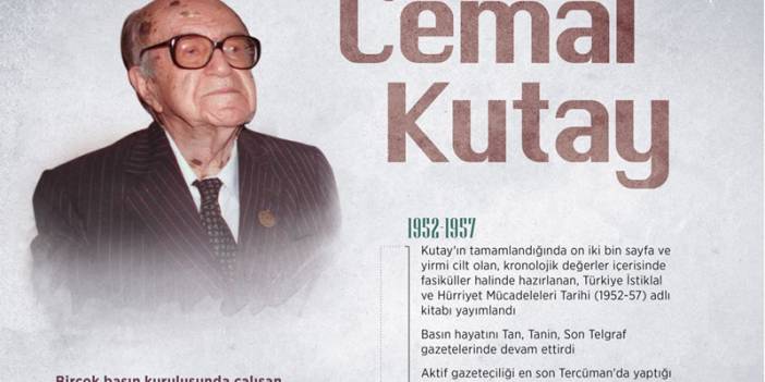 Basın ve yayına adanmış bir ömür: Cemal Kutay