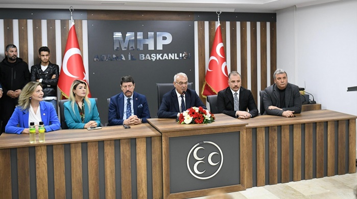 MHP Adana İl Başkanlığınca bayramlaşma programı düzenlendi