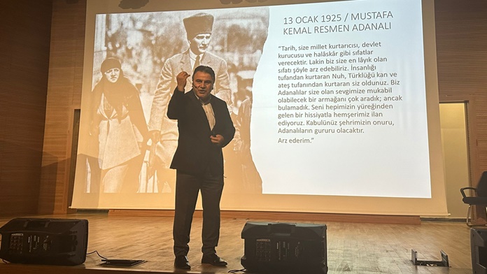 Gazeteci Yazar Uluğtürkan: Atatürk resmen Adanalıdır