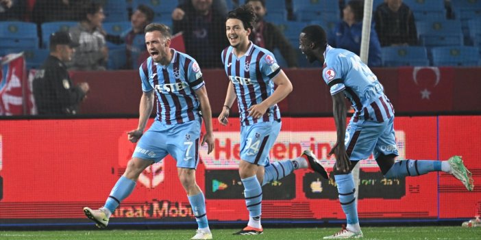 Ziraat Türkiye Kupası'nda Trabzonspor, Fatih Karagümrük'ü mağlup etti