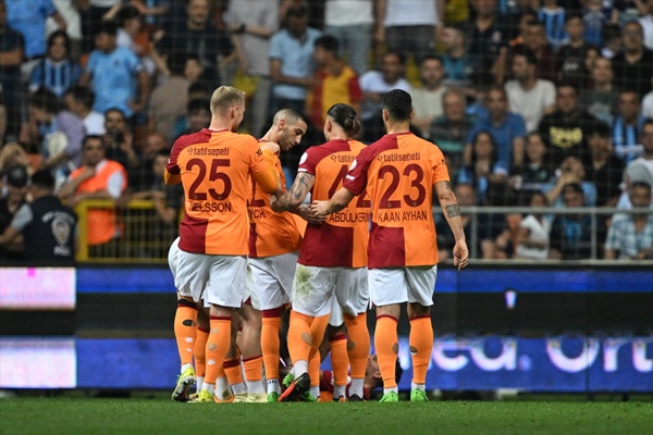 Galatasaray, Adana Demirspor'u 3-0 yendi.