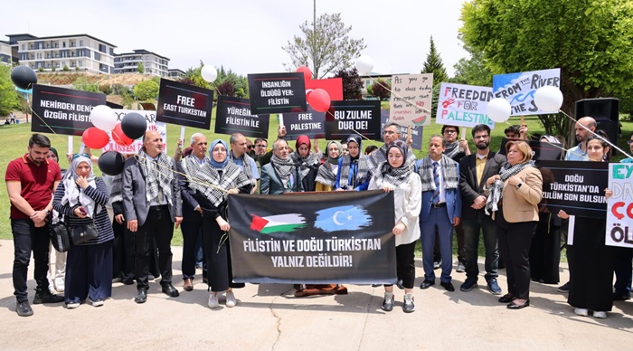 Hasan Kalyoncu Üniversitesi'nde Filistin'e Destek Yürüyüşü Düzenlendi