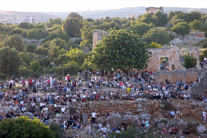 Mersin Devlet Opera ve Balesi, Kanlı Divane Antik Kenti'nde konser verdi