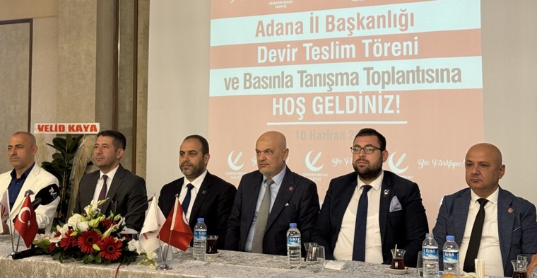 CANLI - Yeniden Refah Partisi Adana İl Başkanlığı Devir Teslim Töreni Başladı