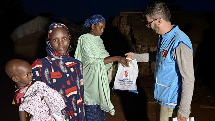 TDV, kurban etlerini Orta Afrika Cumhuriyeti'nin ücra köşelerine ulaştırdı