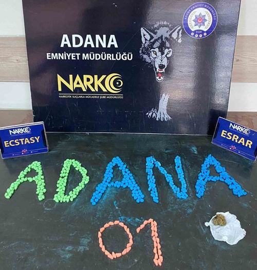 Adana’da narkotik operasyonlarında yakalanan 34 kişi tutuklandı