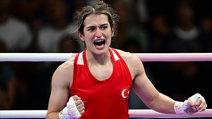 Milli boksör Esra Yıldız Kahraman, Olimpiyat Oyunları'nda bronz madalya kazandı