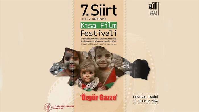 "Siirt Kısa Film Festivali"nin bu yılki teması "Özgür Gazze" olacak