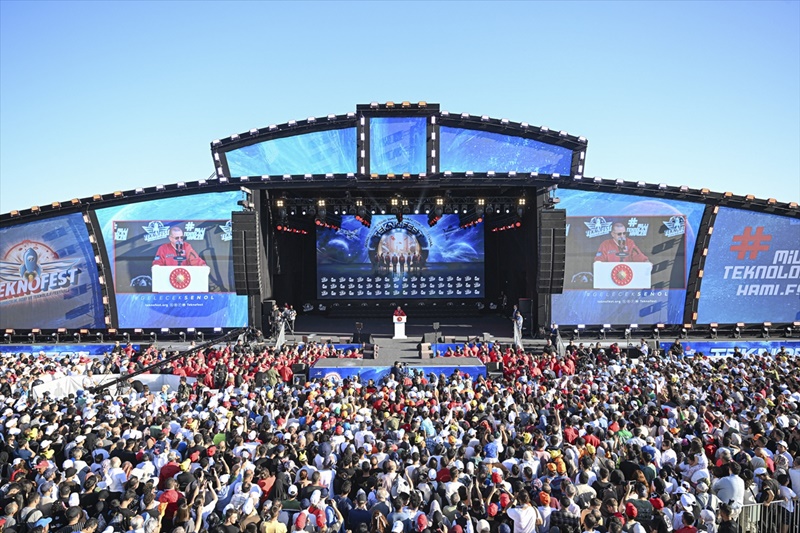 Cumhurbaşkanı Erdoğan, TEKNOFEST Adana'ya katıldı