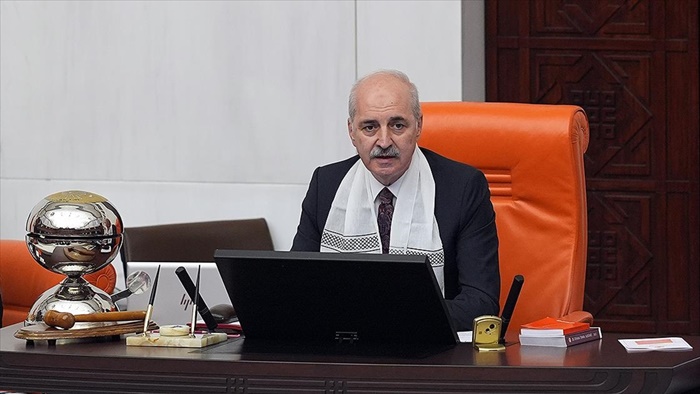 TBMM Başkanı Kurtulmuş: İsrail'in yayılmacı politikalarına karşı TBMM olarak birlik beraberlik içinde ilerlemeliyiz