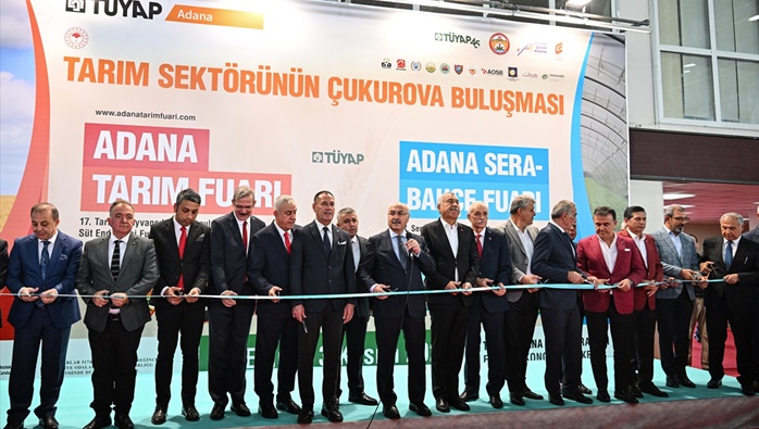 Adana Uluslararası Tarım ve Sera-Bahçe Fuarı açıldı