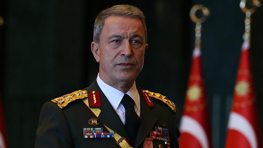 Orgeneral Akar'dan yeni yıl mesajı