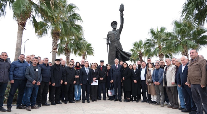 Şehit Asteğmen Kubilay, Kozan’da adına yapılan meydan ve anıtın önünde anıldı