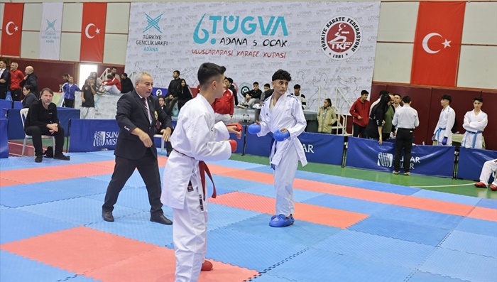 6. TÜGVA Adana 5 Ocak Uluslararası Karate Kurtuluş Kupası müsabakaları tamamlandı