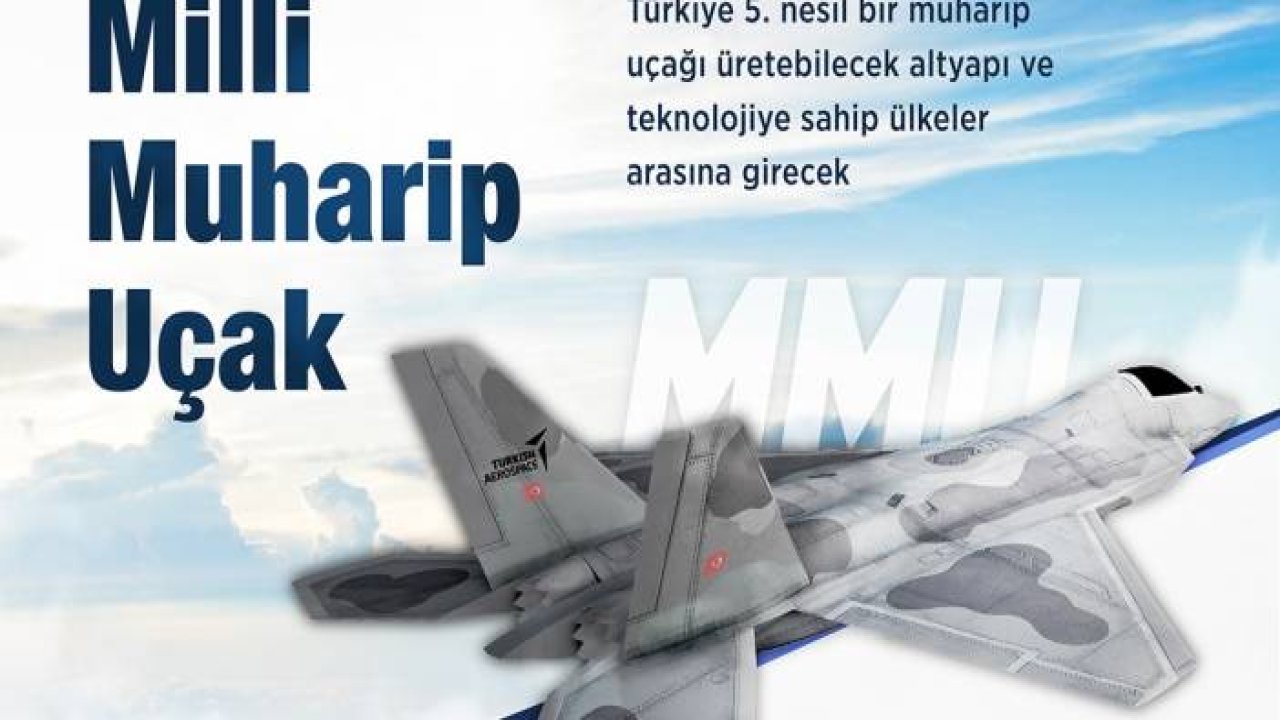 Milli Muharip Uçak "pist başı" yaptı