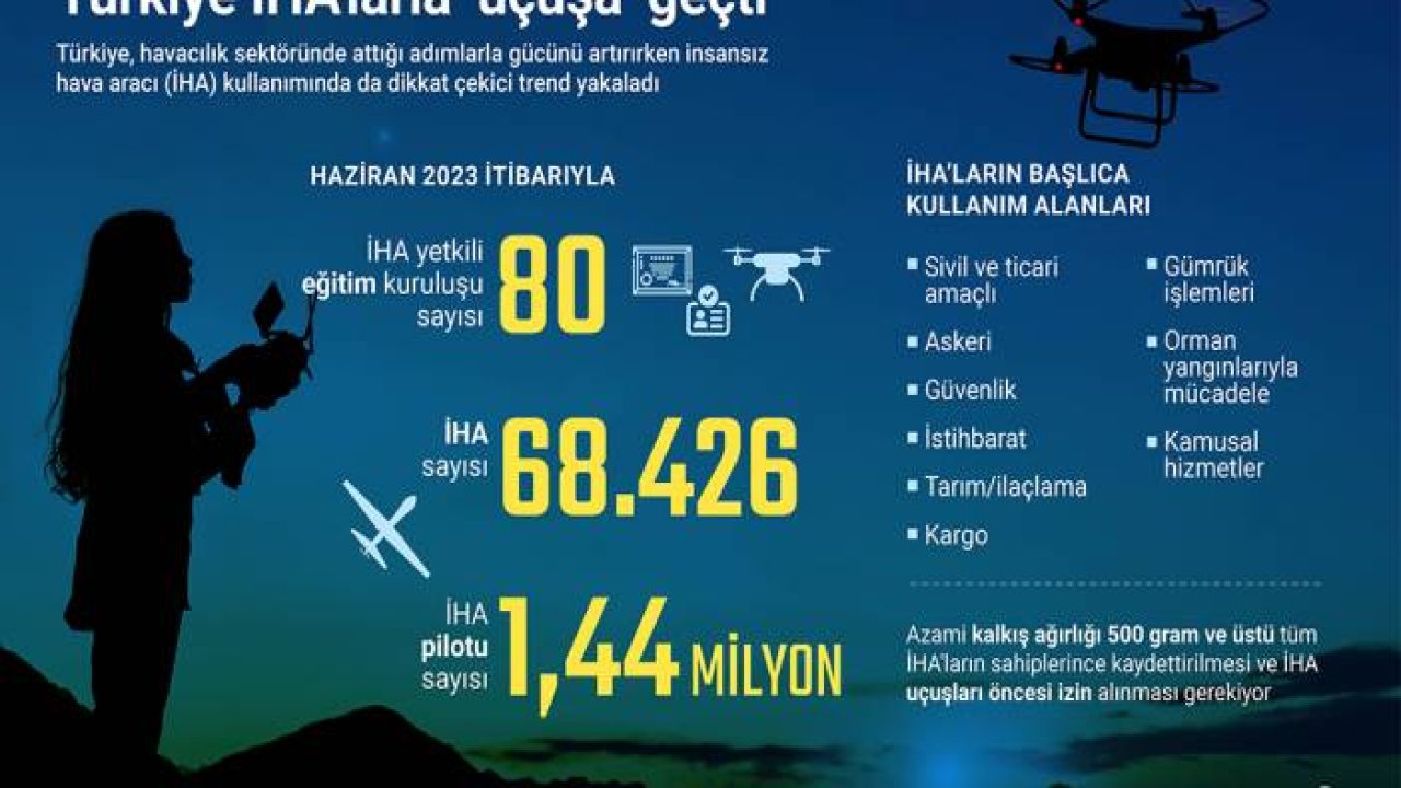 Türkiye İHA'larla ‘uçuşa’ geçti