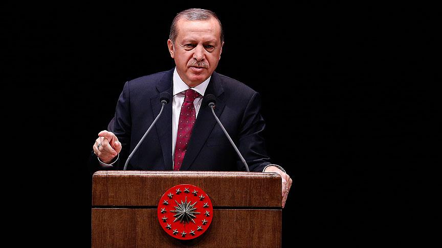 Cumhurbaşkanı Erdoğan: Dünya Türkiye'de toplanıyor