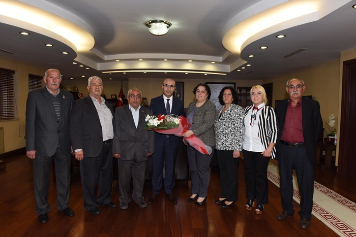 Şehit Aileleri Derneğinden Vali Demirtaş’a Ziyaret