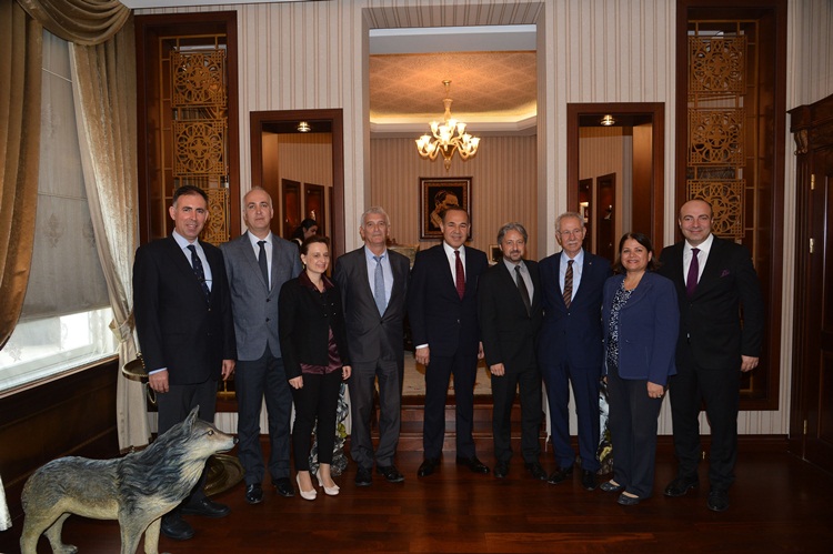 Başkan Sözlü, Fransız diplomatı ağırladı