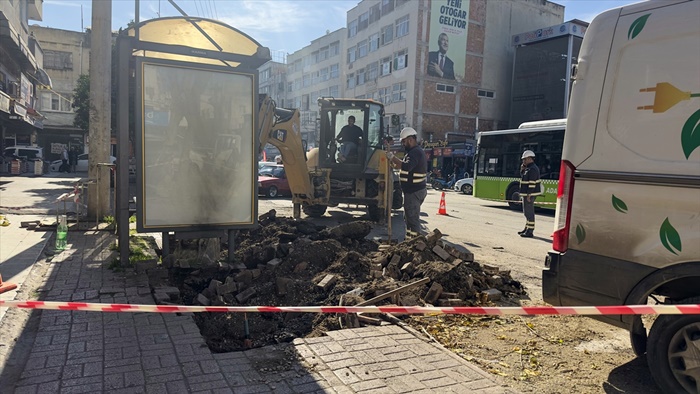 Adana'da ağaç sökümü sırasında elektrik kablolarının kopması sonucu çıkan yangın söndürüldü