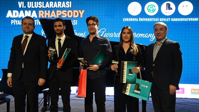 "Uluslararası Adana Rhapsody Piyano Festivali ve Yarışması" tamamlandı