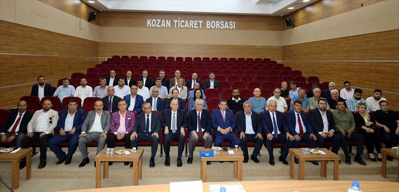 Adana'da İl Oda ve Borsa Müşterek İstişare Toplantısı yapıldı