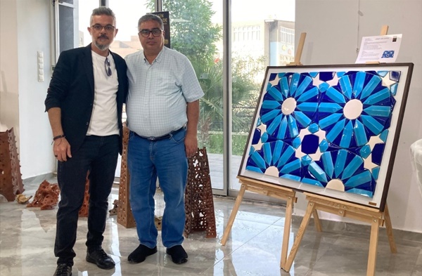 Adana'da seramik eserlerden oluşan "Ateşin Gölgesi" sergisi açıldı