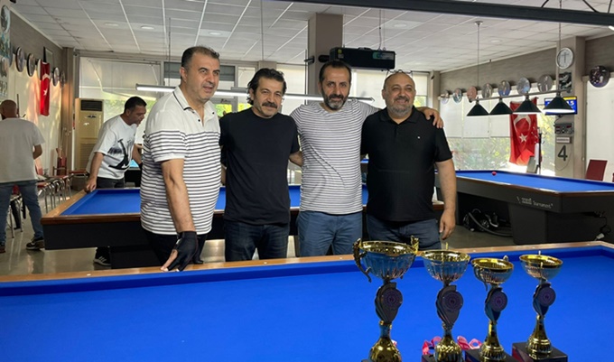 Usta Bilardocu Akif Güvenmez Şampiyon oldu