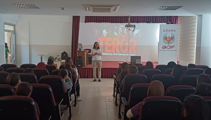 Adana’da liselerde suça karşı farkındalık konferansları düzenlendi