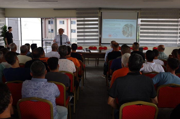 Adana'da hükümlülere, denetimli serbestlik kapsamında seminer düzenlendi