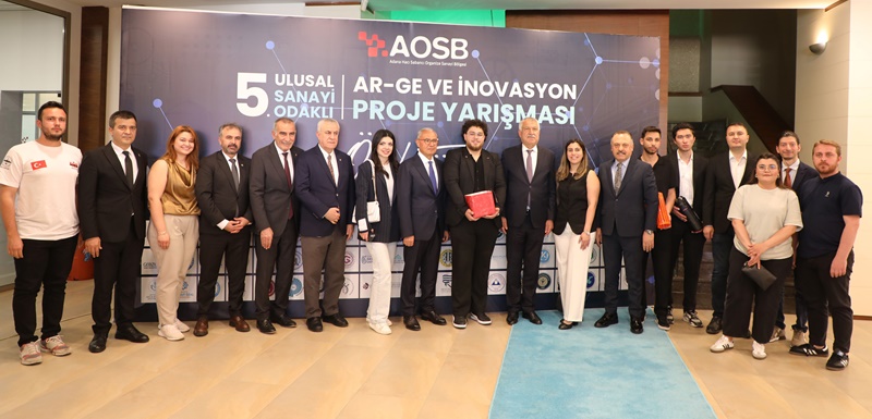 AOSB 5. Ulusal Ar-Ge ve İnovasyon Yarışmasının ödülleri sahiplerini buldu