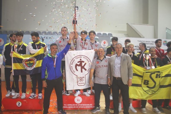 ÇİLTAR Masa Tenisi SK 5.Kez Süper Lig Şampiyonu