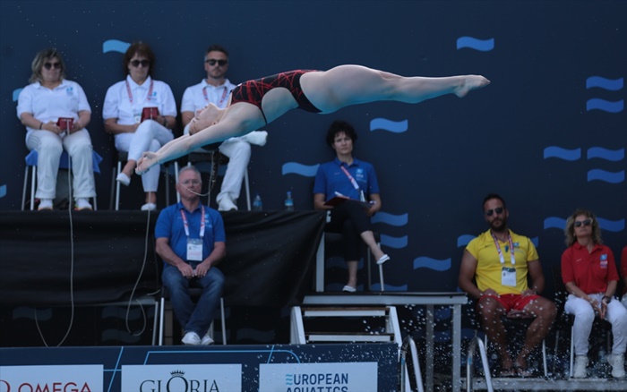 Avrupa Su Sporları Atlama Şampiyonası'nda 6. gün tamamlandı
