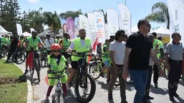 Adana, Mersin ve Osmaniye'de Yeşilay Bisiklet Turu düzenlendi