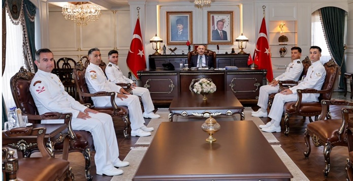 Sahil Güvenlik Komutanlığından Vali Köşger’e Ziyaret