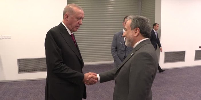 Cumhurbaşkanı Erdoğan'ın İran Dışişleri Bakanı Abbas Arakçi'yi kabul etti