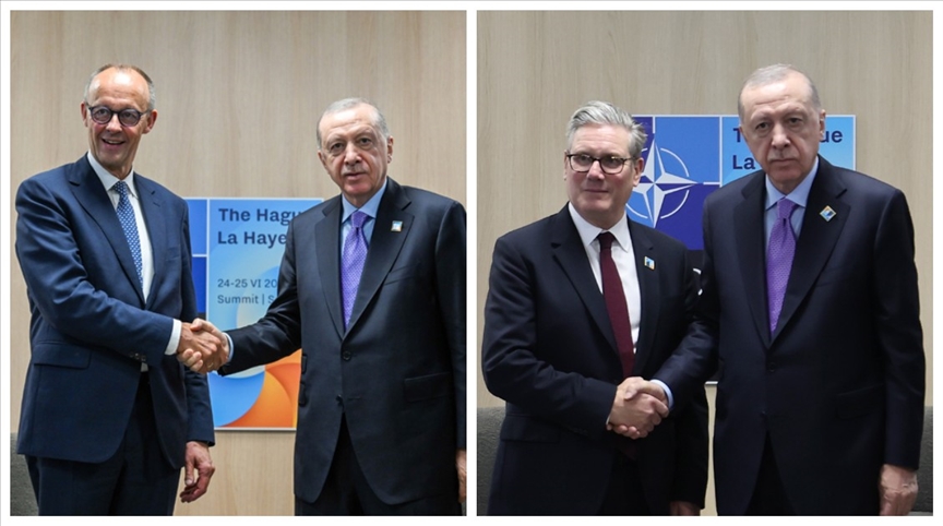 Cumhurbaşkanı Erdoğan'dan NATO Devlet ve Hükümet Başkanları Zirvesi'nde diplomasi trafiği