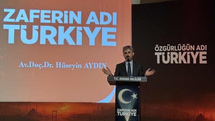 Adana'da "Zaferin Adı Türkiye Konferansı" düzenlendi