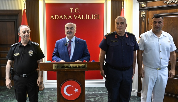 Adana Valisi Yavuz Selim Köşger hazirandaki asayiş olaylarını değerlendirdi