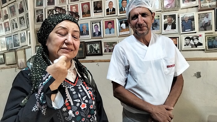 Tatlıcı çırağından ustasına vefa