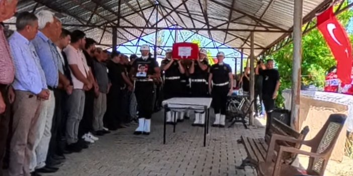 Adana'da kanser nedeniyle yaşamını yitiren polis memuru için tören düzenlendi