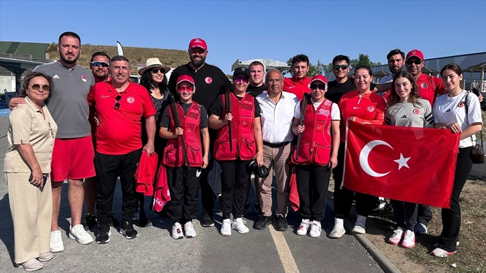 Milli atıcılar, Avrupa Şampiyonası'nı 10 madalyayla tamamladı