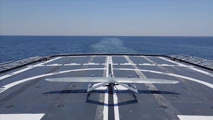 Gemi ve insansız deniz araçları İHA'larla havadan görecek