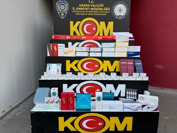 Adana'da evinde 334 ilaç ele geçirilen zanlı gözaltına alındı