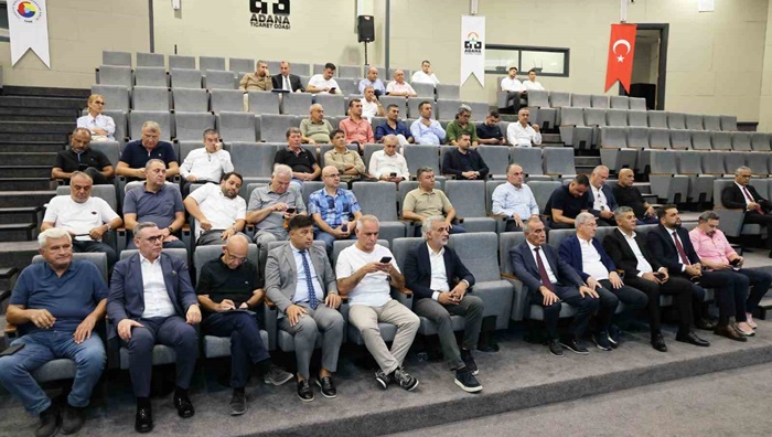 Adana Ticaret Odası Ağustos Ayı Meclis Toplantısı yapıldı