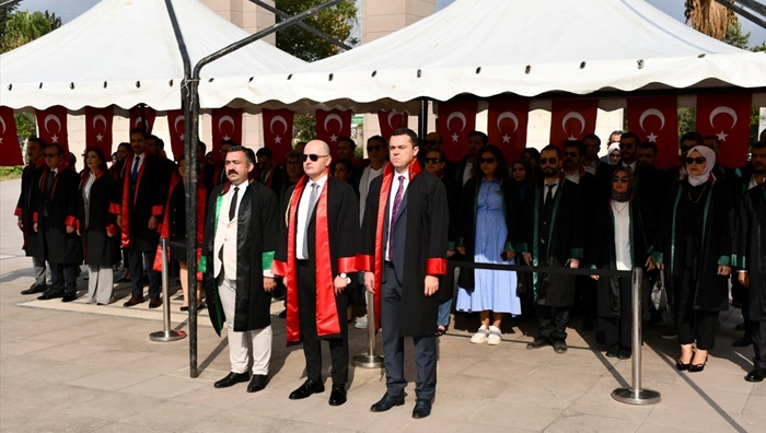 Adana, Mersin, Hatay ve Osmaniye'de yeni adli yıl dolayısıyla tören düzenlendi