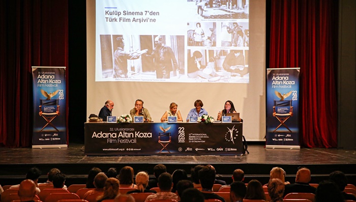 Adana'da "Sinemaya Adanmış Bir Ömür: Prof. Sami Şekeroğlu" söyleşisi yapıldı