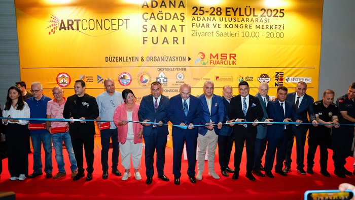 Birinci Adana Çağdaş Sanat Fuarı’nın Açılışı Gerçekleştirildi