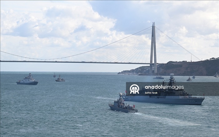 Preveze Deniz Zaferi'nin yıl dönümü ve Deniz Kuvvetleri Günü İstanbul'da törenlerle kutlandı