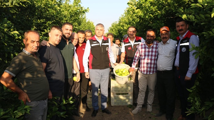 Adana Tarım ve Orman Müdürü Bayazıt, tarımsal üretim alanlarını gezdi